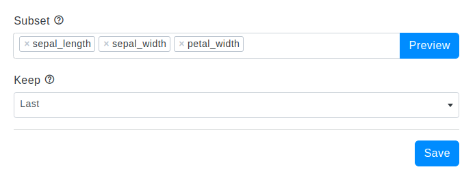 Remove data duplicates in visual machine learning